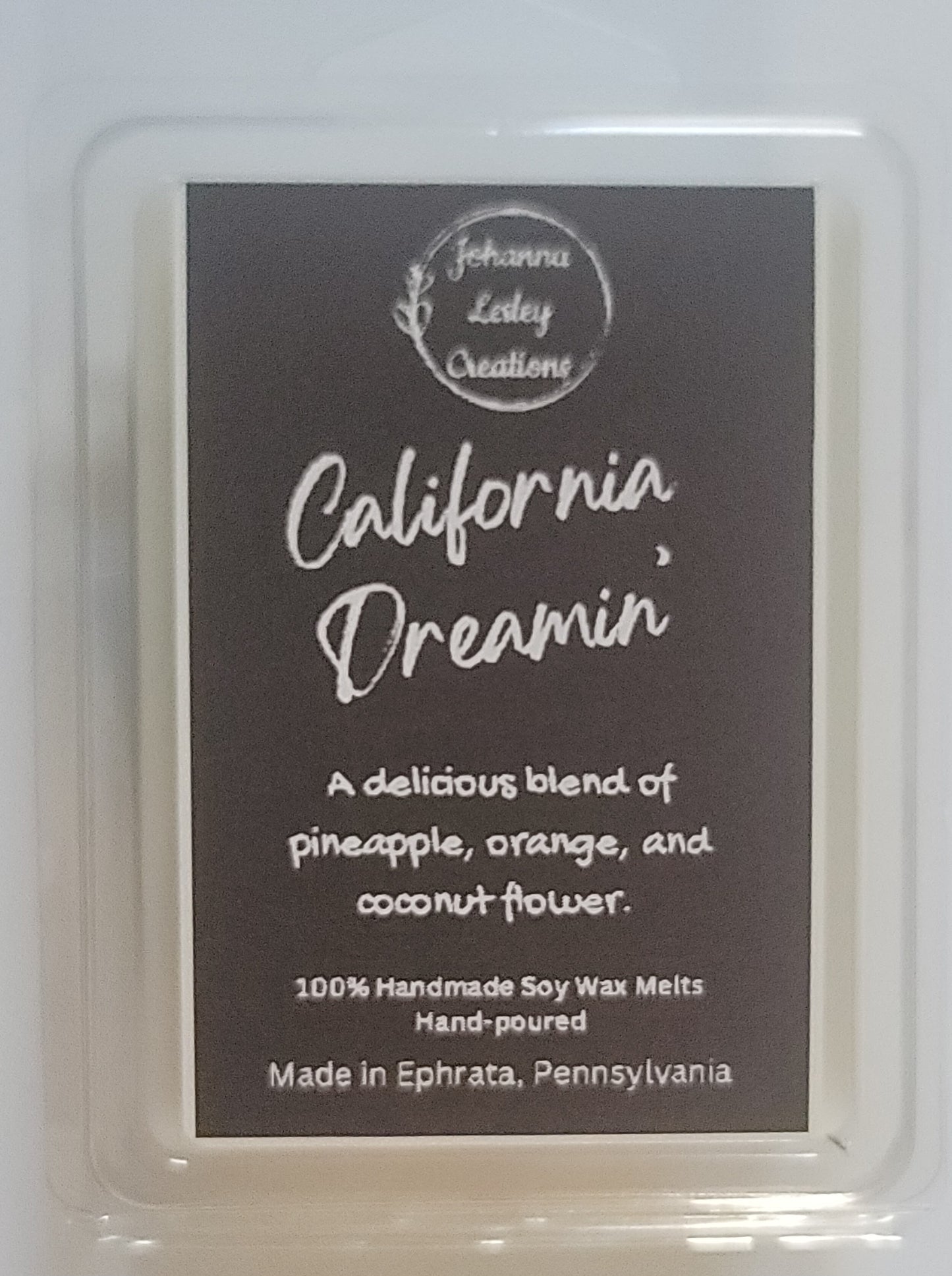 California Dreamin' 100% Soy Wax Melt 2.8oz