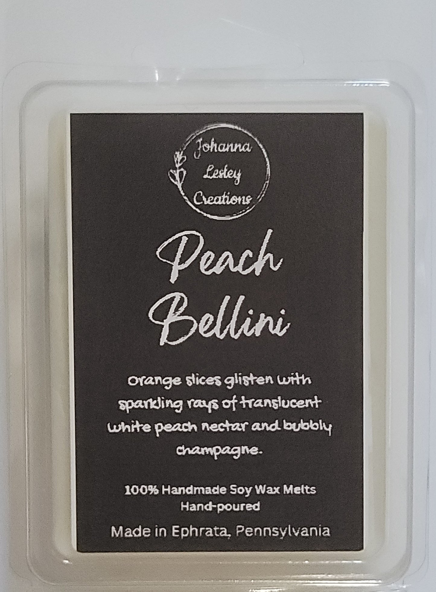 Peach Bellini 100% Soy Wax Melt 2.8oz