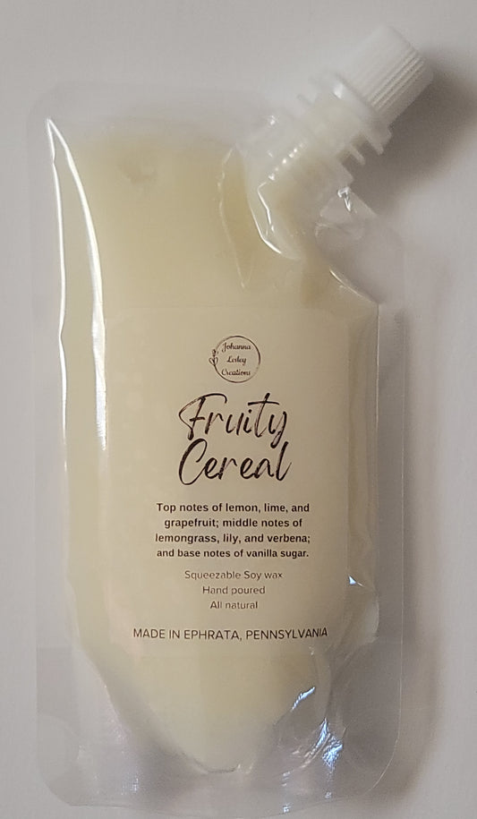 Fruity Cereal 100% Squeezable Soy Wax Melt 3.4oz