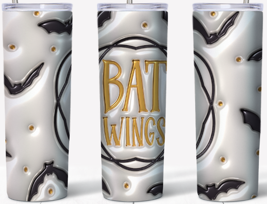 3D inflated Bat Wings 20oz Tumbler