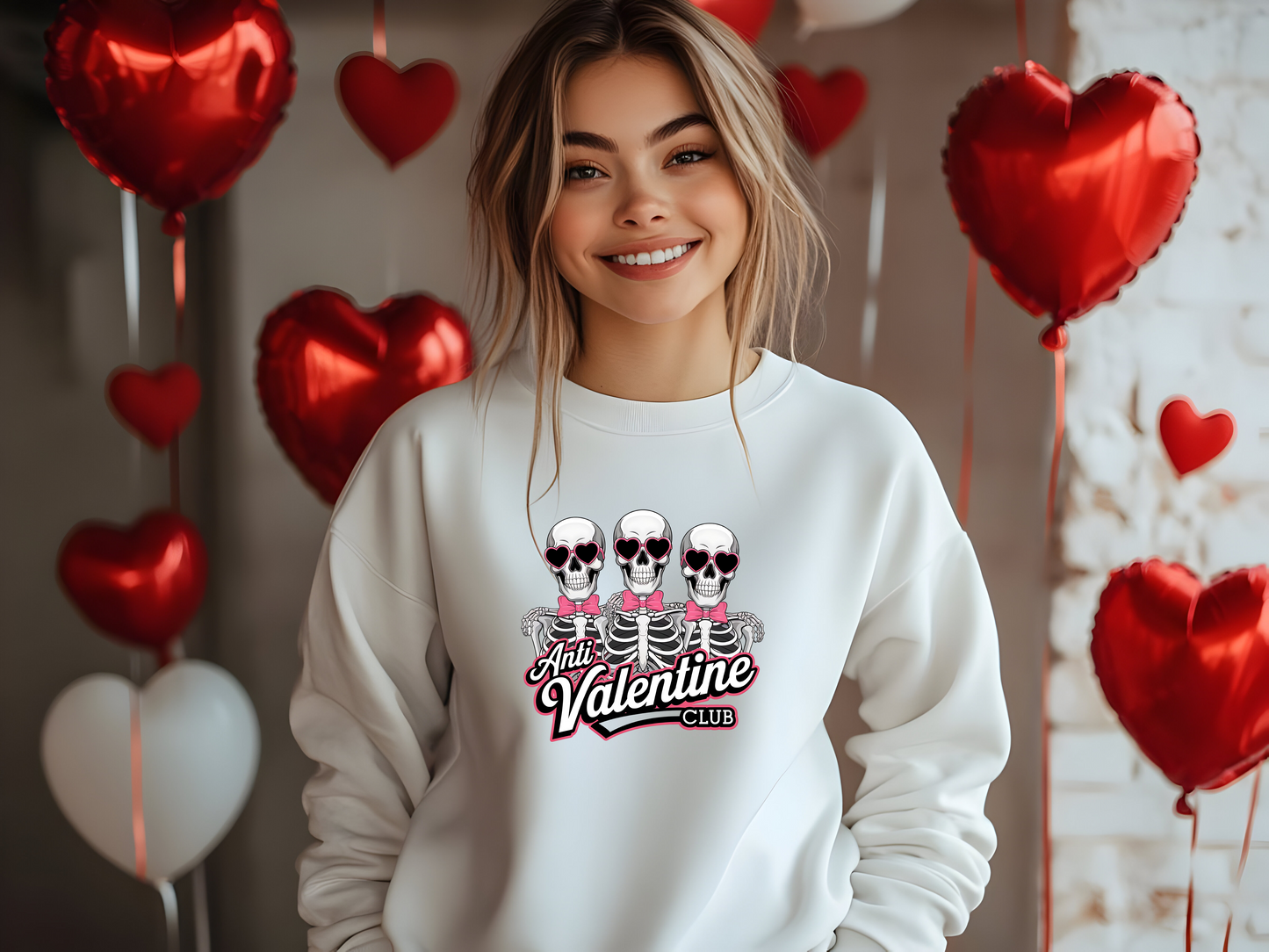 Anti-Valentine Club Crewneck