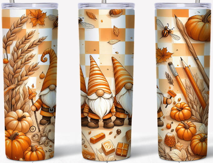 Autumn Gnomes 20oz Tumbler