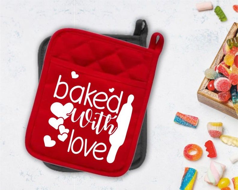 Baked with Love Potholder