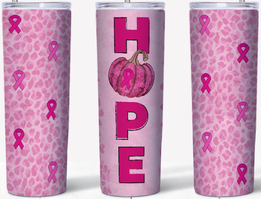 Breast Cancer Awareness Hope 20oz Tumbler