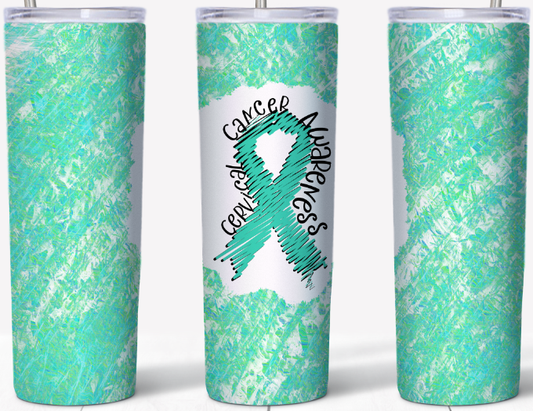 Cervical Cancer Awareness 20oz Tumbler