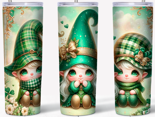 Cute St. Patrick's Day Female Gnomes 15 & 20oz Tumbler