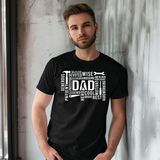 Dad Subway Art T-shirt