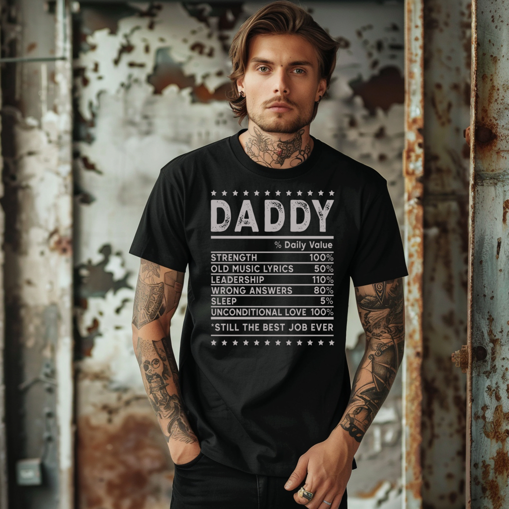 Daddy Daily Value % T-shirt