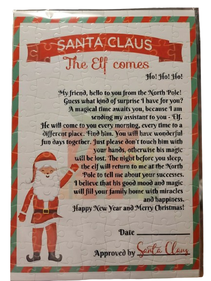 Letter from Santa Claus- The Elf Comes