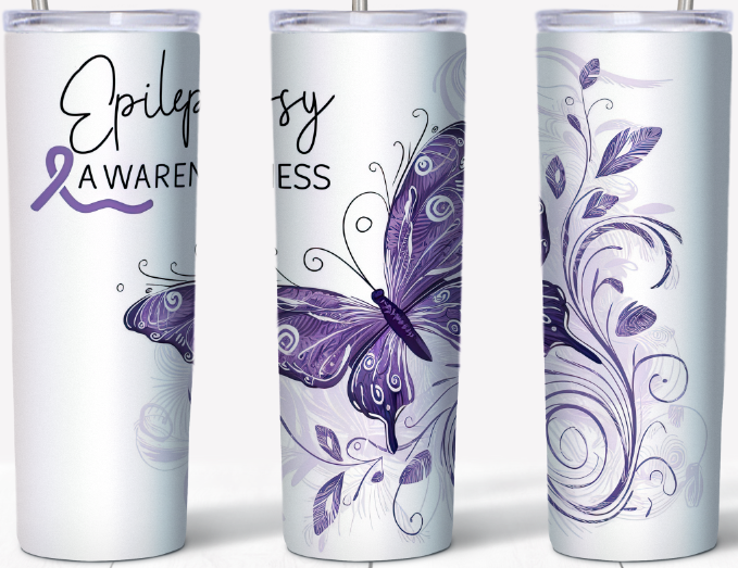 Epilepsy Awareness 20oz Tumbler