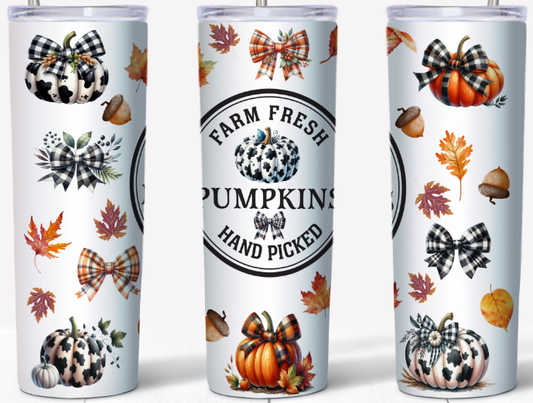 Farm Fresh Pumpkins 20oz Tumbler