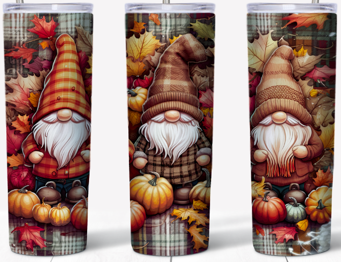 Flannel Gnomes 20oz Tumbler