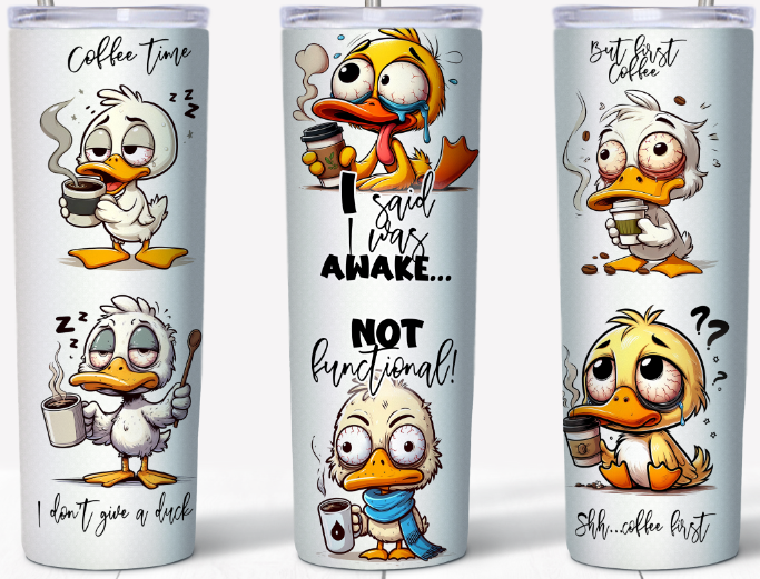 Funny Duck Quotes 20oz Tumbler