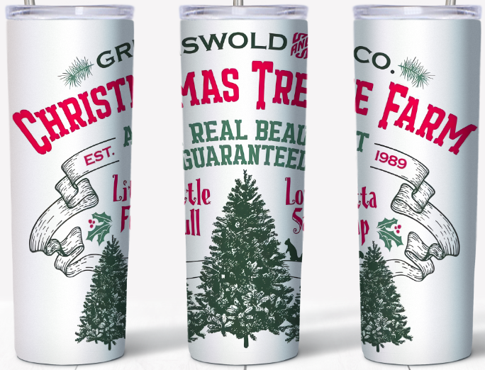 Griswold Family Christmas tree farm 20oz Tumbler