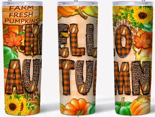 Hello Autumn 20oz Tumbler