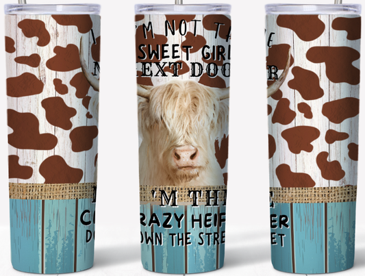 I'm not the sweet girl next door 20oz Tumbler