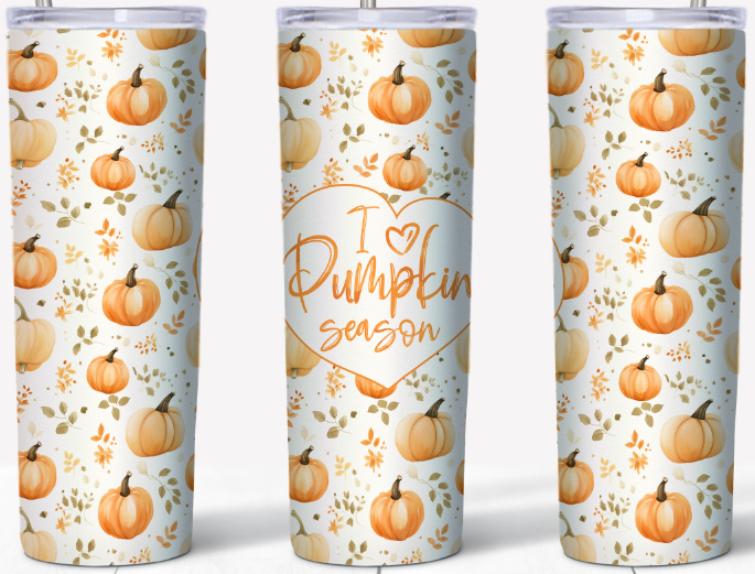 I love Pumpkin Season 20oz Tumbler