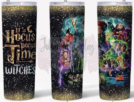 It's Hocus Pocus Time Witches 20oz Tumbler