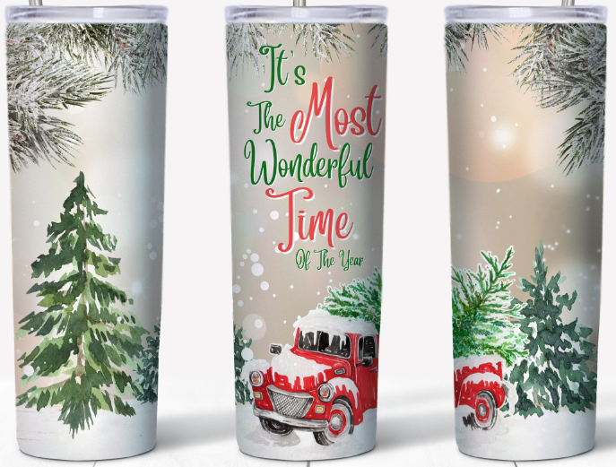 It's the most wonderful time of the year 20oz Tumbler