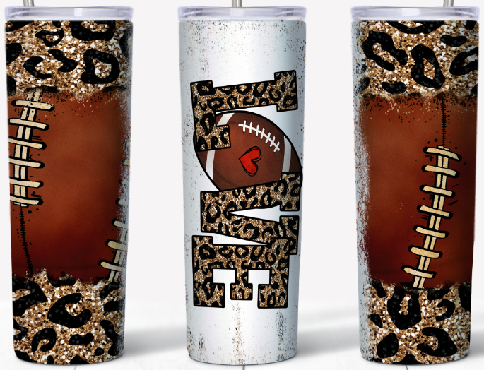 Love Football 20oz Tumbler