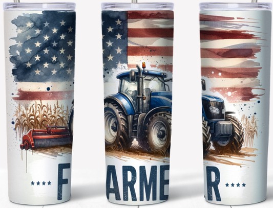 Patriotic Farmer 20oz Tumbler