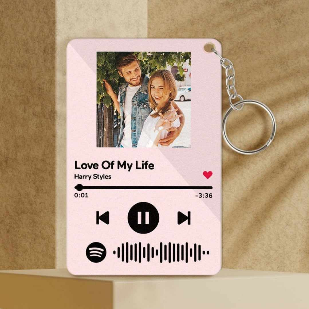 Play our Song Keychain