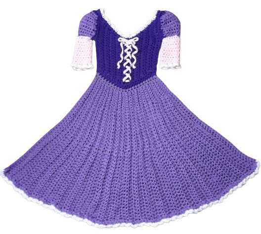 Purple Princess Crochet Blanket- Made to Order