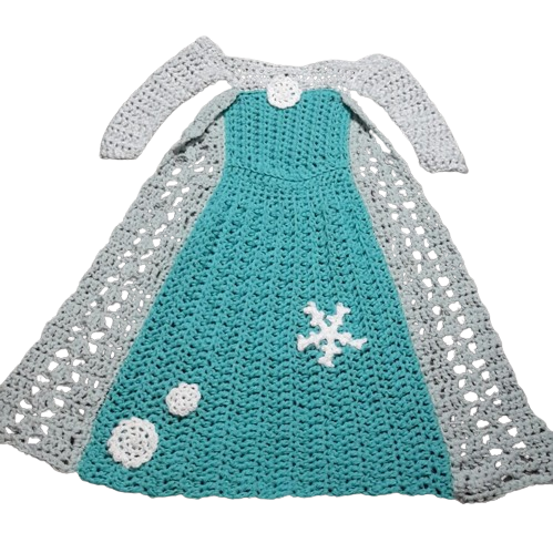 Snowflake Princess Crochet Blanket- Made to Order