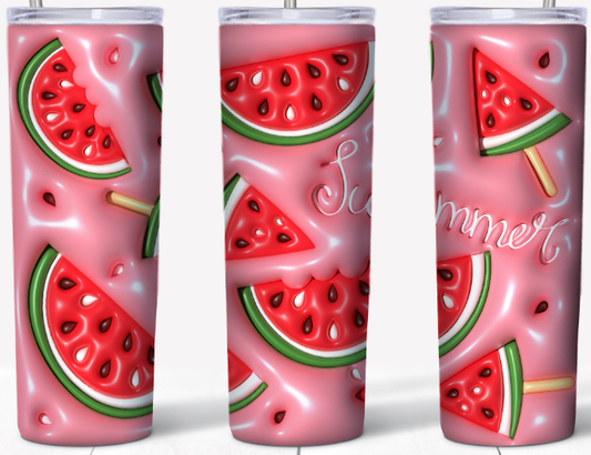 Summertime Watermelons 20oz Tumbler