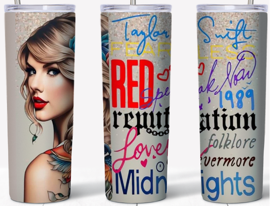 Tay Picture with Albums 20oz Tumbler