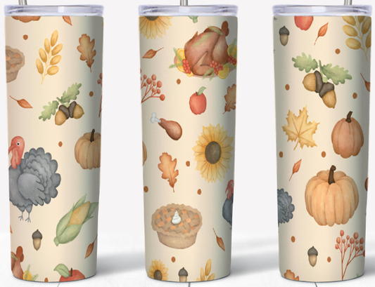 Thanksgiving ready 20oz Tumbler