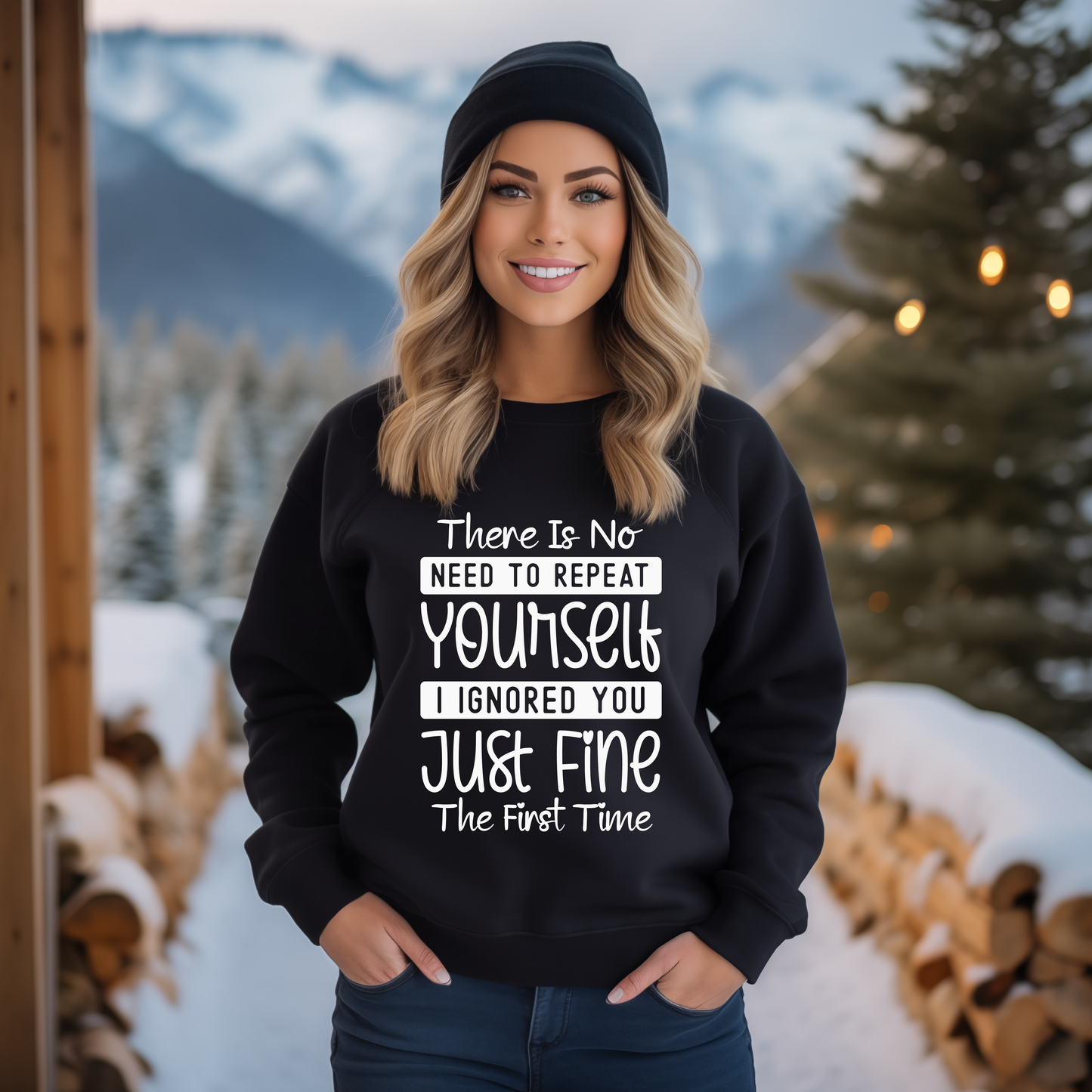 There is no need Crewneck Sweatshirt