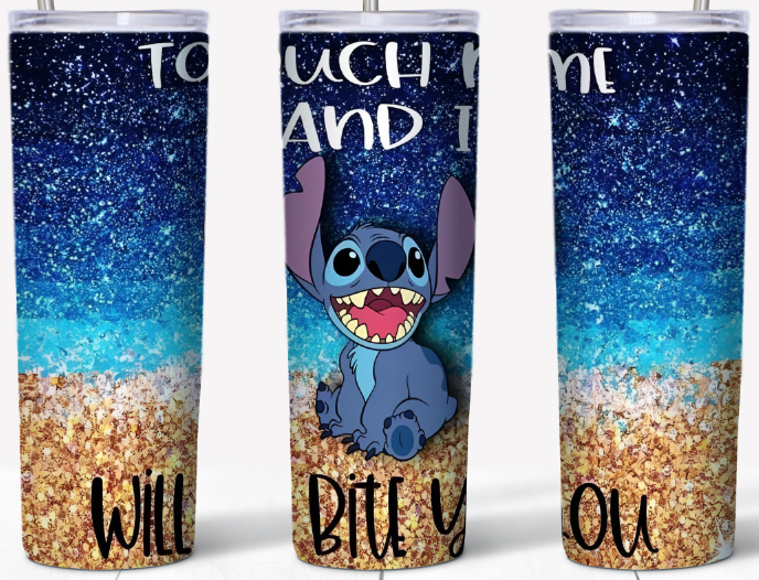 Touch me and I will bite you 20oz Tumbler