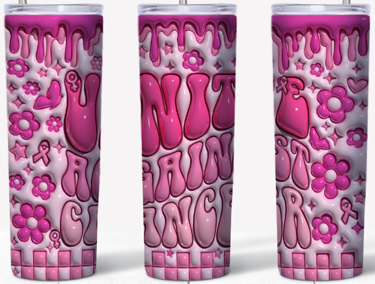 Unite against cancer 20oz Tumbler