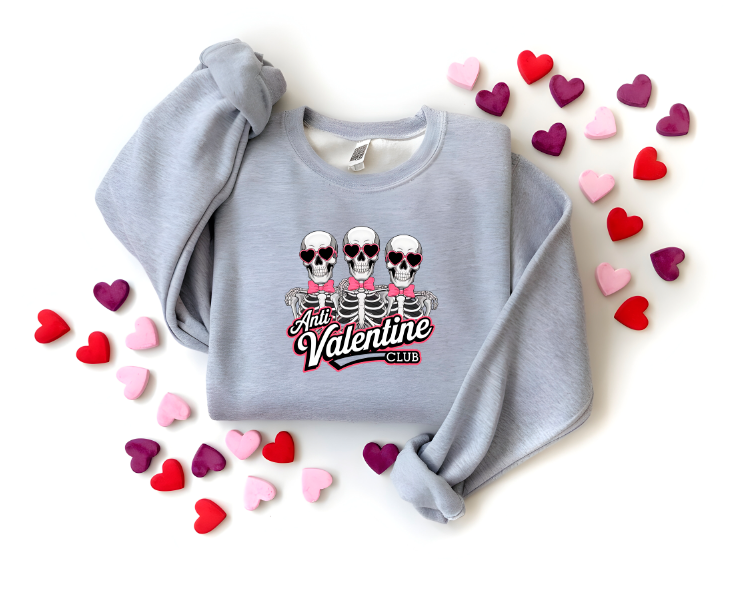 Anti-Valentine Club Crewneck