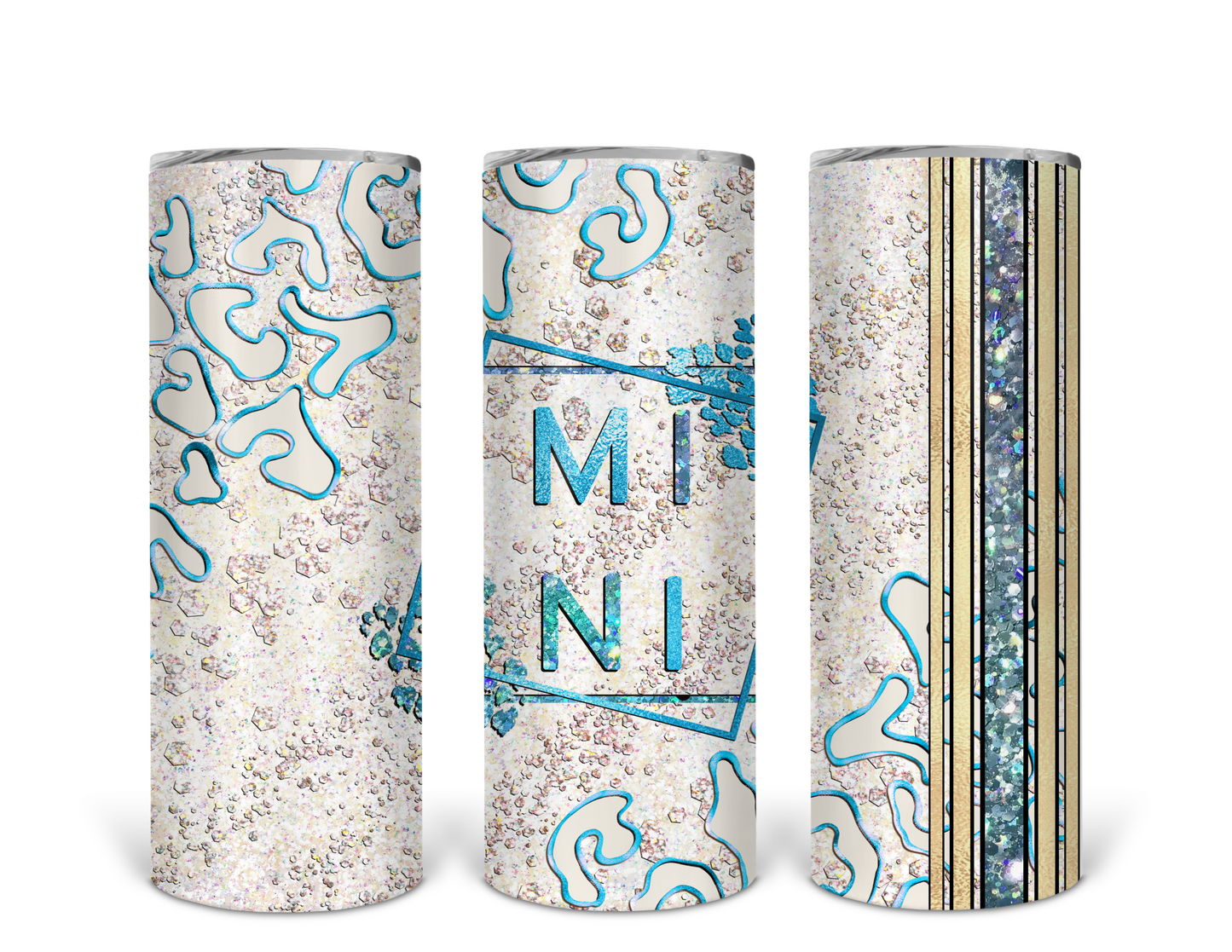 Light Blue Mama/Mini 20oz & 15oz Tumbler Set