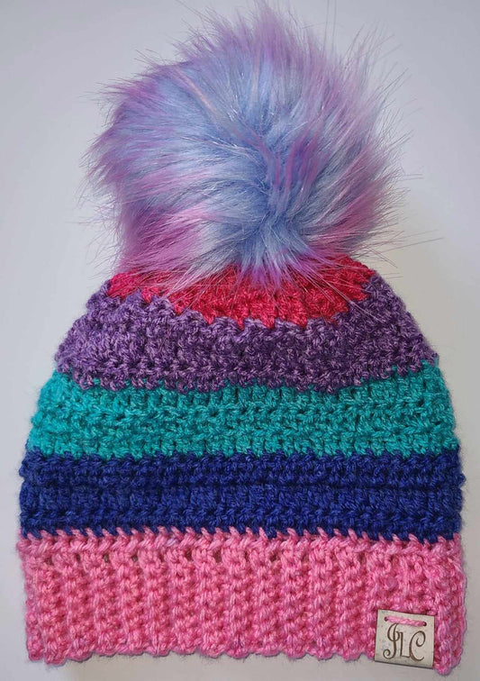 Upland Beanie in Mixed Berry (Adult)