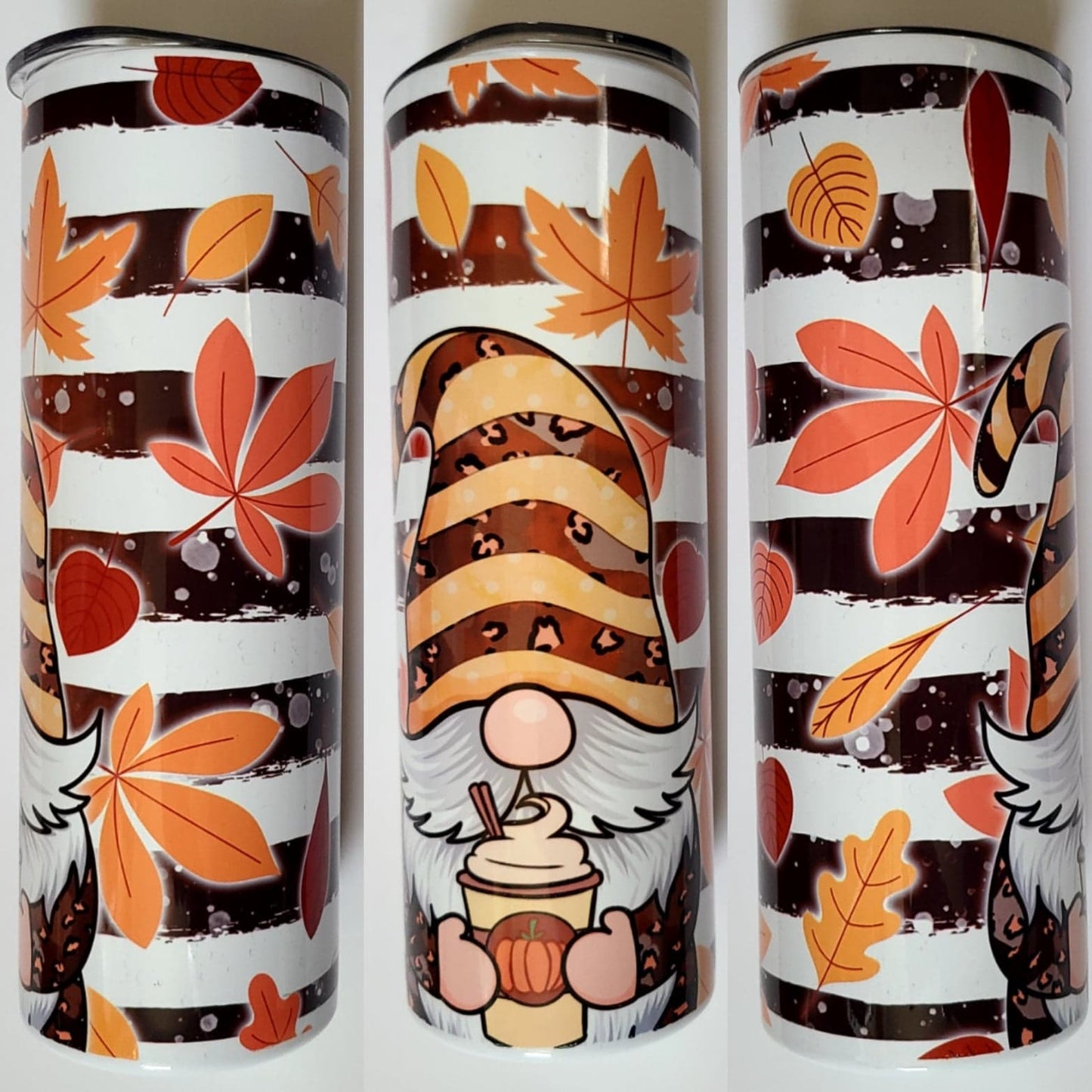 Autumn Boy Gnome 20oz Tumbler