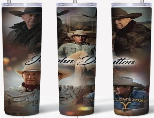 John Dutton Yellowstone 20oz Tumbler