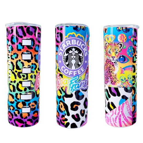 Lisa Frank 90's Inspired 20oz Tumbler