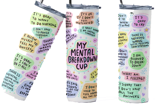 Mental Health 20oz Tumbler