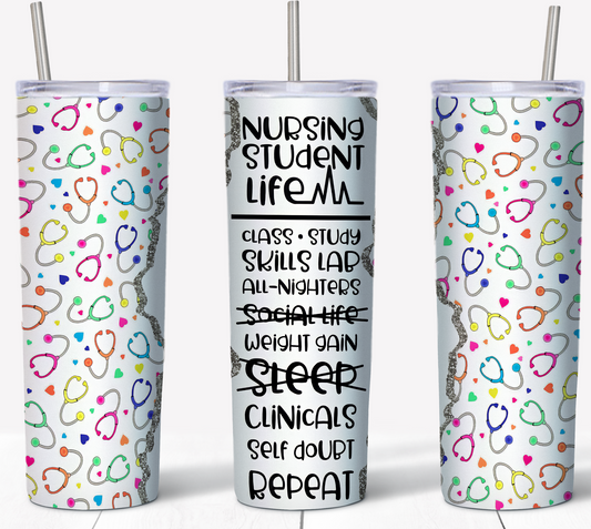 Nursing Student Life 20oz Tumbler