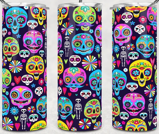 Sugar Skulls 20oz Tumbler